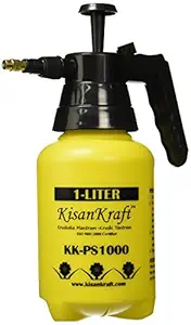 Kisan Kraft KK-PS1000 Standard Manual Sprayer (1 Litre, Assorted, Colour May Vary, Plastic)