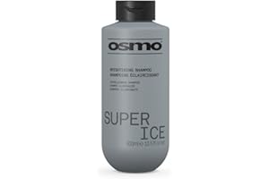 OSMO Super Ice Shampoo | Black Pigment for Brightening Blonde Hair | For Bleached & Natural Blonde Hair | Vegan. 400ml