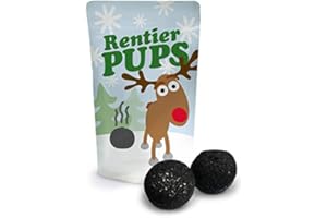 ‎LIEBESKUMMERPILLEN Jeweils 18 g verschiedene Marshmallows / Schaumzuckerspeckbälle (Rentier Pups)