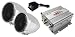 PYLE PLMCA20 100 Watts Motorcycle/ATV/Snowmobile Mount Amplifier with Dual handle-bar Mount Weatherproof speakers w/MP3/Ipod Input RS.6685.00