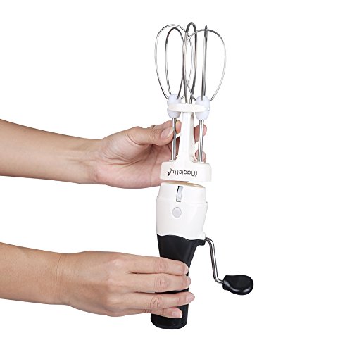Magicfly Haushalthandmixer 12-inch Schneebesen mit Eiertrenner Set - 6
