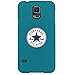 Produktbild Converse Chuck Taylor Click-on Hülle Samsung Galaxy S5 Lagoon Moon Blau