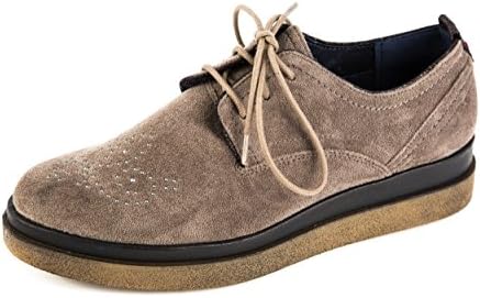 Wrangler Original Samples Women's Lace-Up Flats Grey Grey 5 UK Grey Size: 5 UK