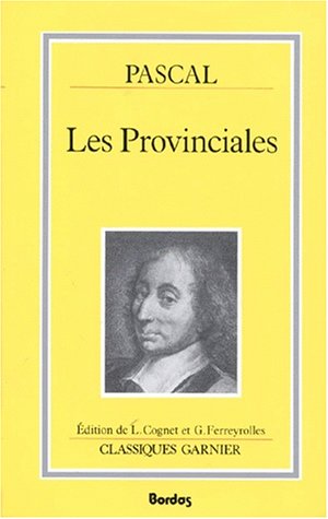 couverture de : Les provinciales ou les Lettres &eacute;crites par Louis de Mont...