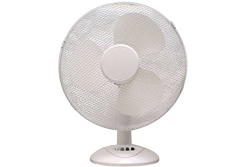 Tischventilator COOL SERIE 40 cm 3 Stufen weiss