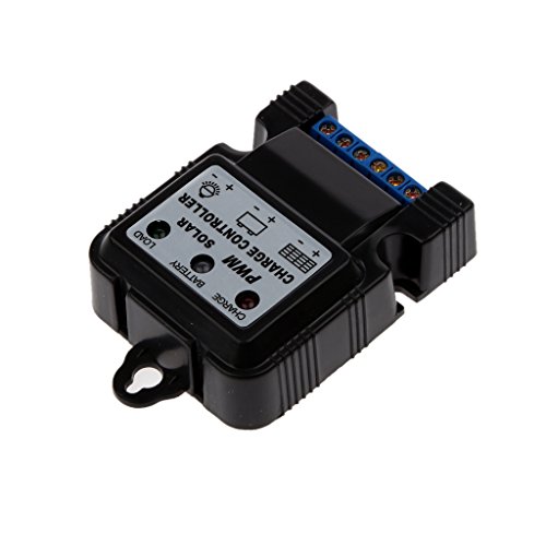 6V 12V 10A Solar Laderegler Solarpaneel mit Selbstschalter Batterieregler - 4