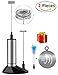 Produktbild Milchaufschäumer, MrLi Milchschäumer Elektrischer Milchaufschäumer Stab mit Batterie (Einzelner und Doppelter Schneebesen + Kaffee Schablonen + Bürste) Milchaufschäumer mit Ständer Kaffee Ei (2018 New)