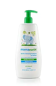 Mamaearth Gentle Cleansing Natural Baby Shampoo (400 ml) (1pcs)