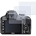 Produktbild 3 x Displayschutzfolie matt/entspiegelnd für Nikon D3400