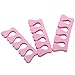 20pcs Nail Art Salon Soft Finger Toe Separator Pedicure Manicure Tool Pink