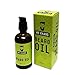 Mr Khans Beard Oil - Beard Conditioning Oil- A Beard Softener and Deep Conditioner For Men HUGE 100ml 3.5oz- With Lock Pump Dispenser- Stylish Glass Bottle- Made in the UK
