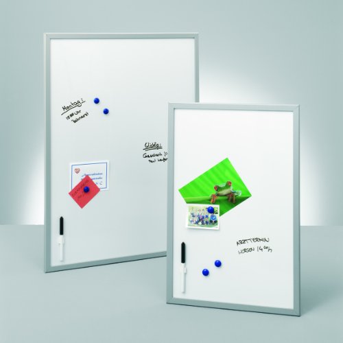 Zeller 11538 Magnet- /Schreibtafel, 40 x 60 cm, alugrau - 2