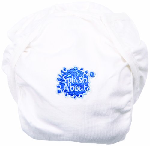 Splash About Kids Single Nappy Wrap - White, X-Large/XX-Large (12+ Months)