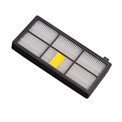 Tefamore Ersatz Zubehör Kit für IRobot Roomba 800 870 880 900 980 Cacuum Reiniger , 4 x Hepa-Filter+ 6 x 3-armigen Seitenbürste+ 2 Paar Kabelsalat Schutt Extractor - 3