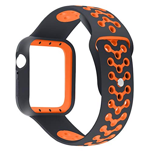 Preisvergleich Produktbild Weiches Silikonarmband für Apple Watch Series 4 44mm