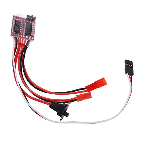 FLAMEER 30A Electronic Speed Controller ESC W Brake for WPL B16 B14 AX5S Transmitter