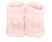 (BABY PINK)Baby's Knitted Booties 0-3 months