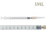 Syringe 10pcs 1cc Tuberculin Slip Syringes 1ml Individually Packaged