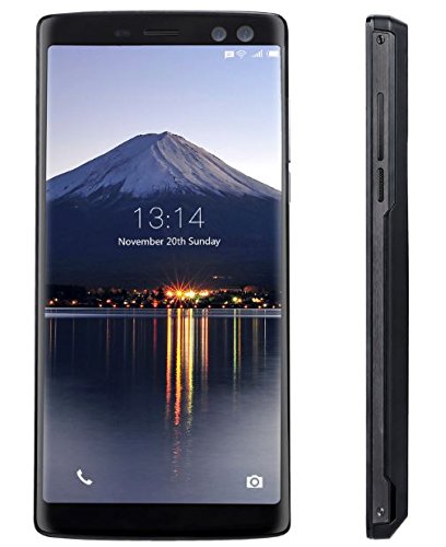 DOOGEE BL12000 PRO - 6.0 pollici (rapporto 18: 9) FHD + Smartphone Android 4G, carica rapida batteria 12000mAh, Octa Core da 2,5 GHz 6 GB + 128 GB, Quattro fotocamere - Nero