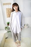 Tonwhar ® Elefant Kostüm Schlafanzug Pyjama Schlafanzug Cosplay Homewear Gr. Large, Grau - Grau - 