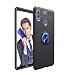 Produktbild Homikon Hülle TPU Silikon Hülle Mit Magnetischer 360 °Verdrehbare Ring Weiche Handyhülle Ultra dünne Legierung Anti-Scratch Schutzhülle Case Cover Tasche für Huawei Honor Note 10 - Blau+Schwarz