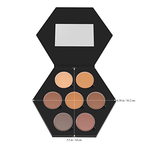 RUIMIO Contouring Palette und Highlighting Creme Contour Kit – 7 Farbtöne - 4