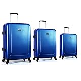 kappa trolley bag Juego de trolleys en ABS muy resistente y gran capacidad, incluido cabina 55x40x20 muy ligero