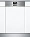 Price comparison product image Siemens SR556S00PE stainless steel Einbau-Geschirrspüler, integrierbar, 45 cm, A++, 9 Maßgedecke