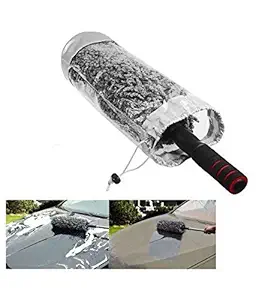 Belda Super Absorbent Micro Fibre Dusting Brush with Strong Plastic Handle for Comfortable Grip