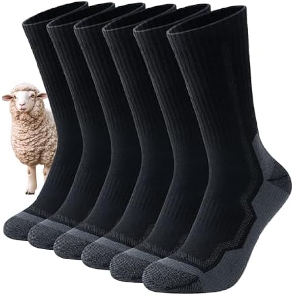 PULIOU Wandersocken 3er Pack - Thermosocken Für Herren & Damen