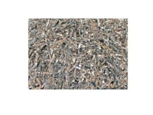 Preisvergleich Produktbild 50 Gramm GLÄNZENDEM SILBER Luxus Geschenkkorb Fetzen Geschenkverpackung - Extra Soft Shredded Tissue Paper