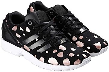 Toplabelsonline Adidas ZX Flux S76603 Women’s Trainers Core Black/White/Gold