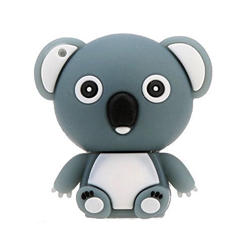 En Venta SODIAL(R) Tenga Shaped USB 2.0 Flash Disk Conducir almacenamiento Memory Stick Pulgar Pen Drive Mini Dibujos Animados Animal Gris 32GB Revisión