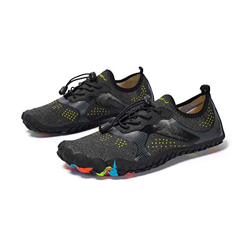 Preisvergleich Produktbild CplaplI, Herren Aqua Schuhe schwarz Schwarz 50