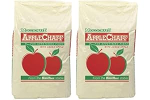 BSKEYE Mollichaff Applechaff Horse & Pony Chaff 25Kg (Twin Pack 2 x 12.5Kg)