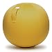 Produktbild Sitzball Stoff VLUV LEIV 65cm Mustard Gelb - Hochwertige Sitzbälle / Gymnastikball für Deine Gesundheit und Dein Rückentraining