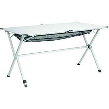 Alu Campingtisch Ca 140x80cm Stabil Faltbar Verstellbare Fsse Geringes Eigengewicht