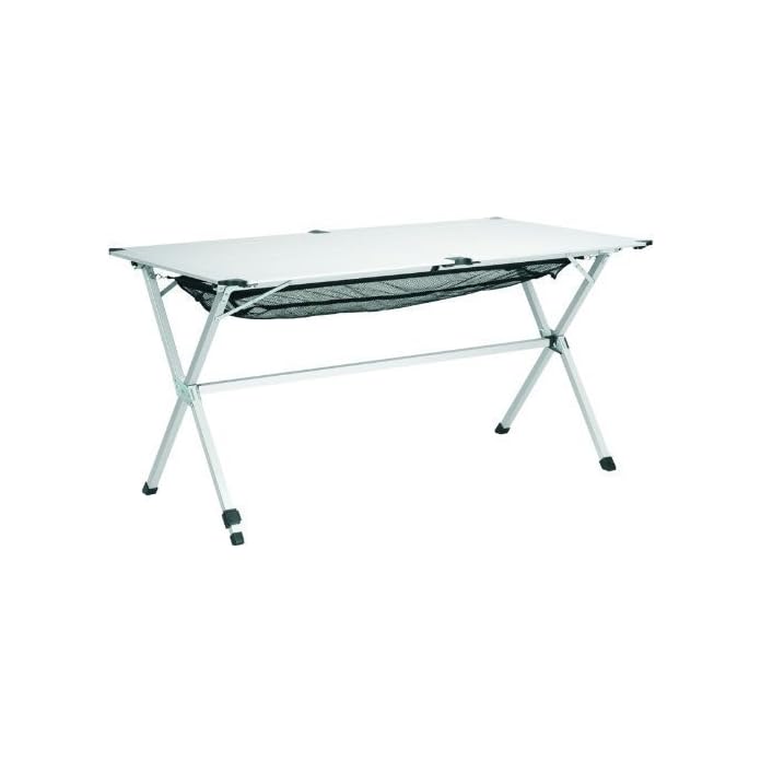 Alu Campingtisch Ca 140x80cm Stabil Faltbar Verstellbare Fsse Geringes Eigengewicht