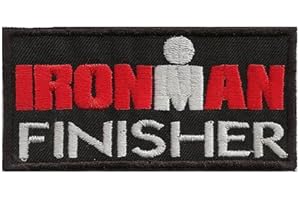 TORIPOR Patchking IRONMAN finisher Triatlon Extremsport Trikot sportbekleidung Aufnäher