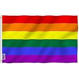 MATERIALES - Fabricada con poliéster duradero. Doble costura en todos los bordes y reforzados con lona y dos ojales de latón. Apreciará sus materiales y la calidad de esta bandera.
