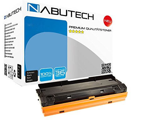 Nabutech Toner 6.500 Seiten | 110% mehr Druckleistung | kompatibel, als Ersatz für MLT-D116L für Samsung Xpress M2625, M2625D, M2675FN, M2820DW, M2825DW, M2825ND, M2835DW, M2875FD, M2875FW, M2875ND, M2885FW | Geprüft nach ISO-Norm 19752|