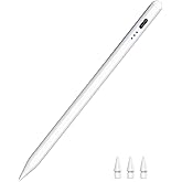 HATOKU Pencil 1. Nesil, Hızlı Şarj (USB-C) iPad Kalem, Eğimli ve Palm Rejection, Manyetik iPad Kalem, iPad Air 3/4/5, iPad Mi