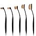 ISWEES Professional 10 Pieces Cosmetics Brushes Make Up Brush Set + Luxury Leather Carry Brush Holder Box