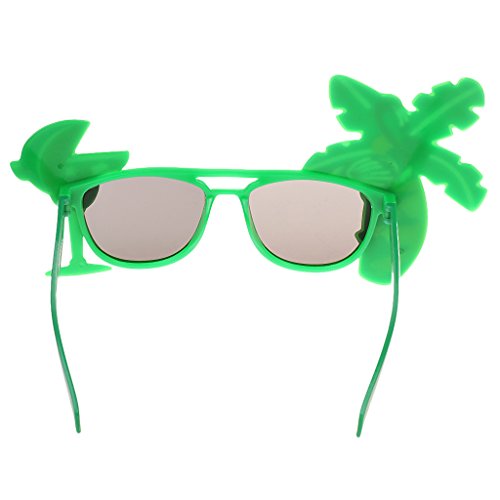 Gazechimp Hawaiische Sonnenbrille Brille Strandparty Kostüm Zufällige Farbe - 5