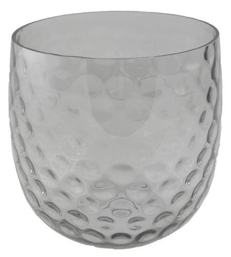 Kaheku Windlicht CATANIA, lüster rauch Ø 25 cm x H 26.5 cm