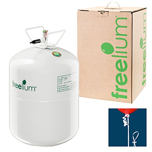freelium® go - Helium / Ballongas To Go Flasche + 50x Ballonband