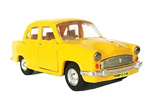 Jack Royal Plastic Ambassador Car (Yellow)