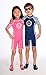 Surfit Boy's Dolphin Striped Shorty Sunsuit UV50 Plus - Navy/White, 4-5 Years