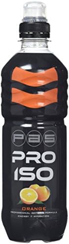Pro Athlete Supplementation 500 ml Orange Pro-ISO Drink - Pack of 12