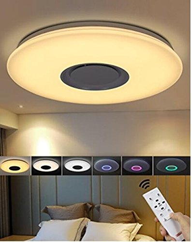 Preisvergleich Produktbild Handy APP-Fernbedienung LED Runden Deckenlampe Wandlampe Deckenbeleuchtung Deckenleuchten warmweiß kaltweiß neutralweiß mit Fernbedienung dimmbar